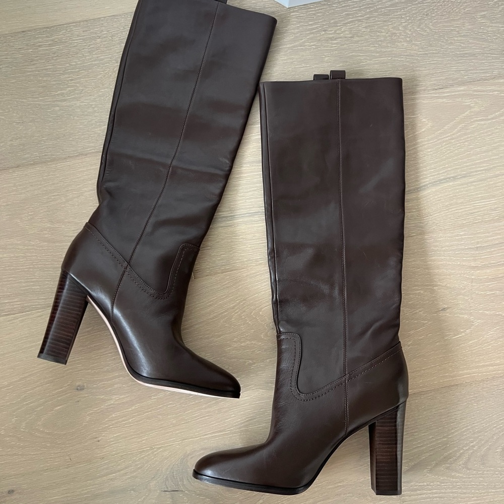 Veronica Beard Brown Heeled Boots